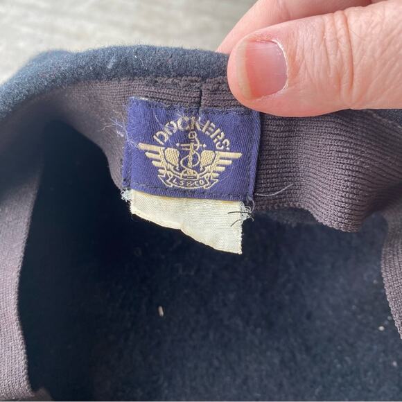 Lot of 2 paperboy hats docker black and red and tan plaid Burton hat vintage - Picture 11 of 12